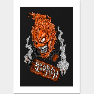 Scorch Original Shirt Design Posters and Art